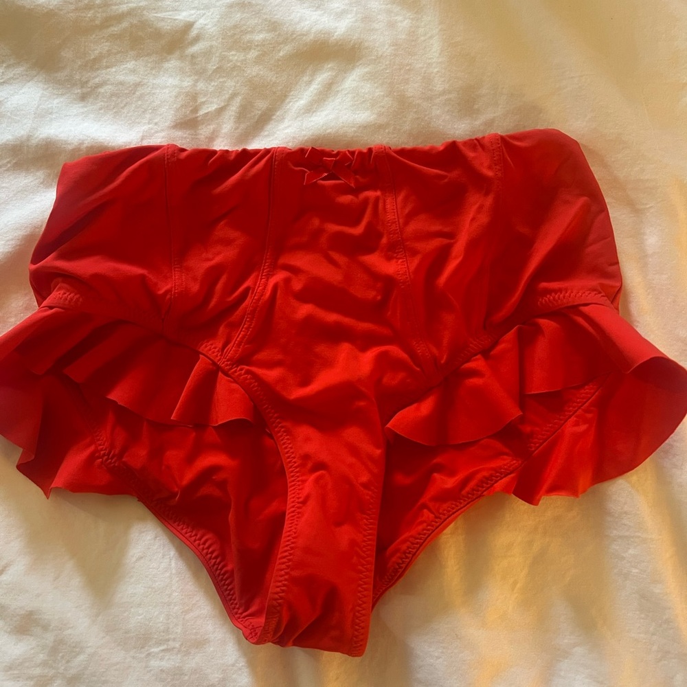 Women's STAUD Rhett High-Waist Bikini Bottoms